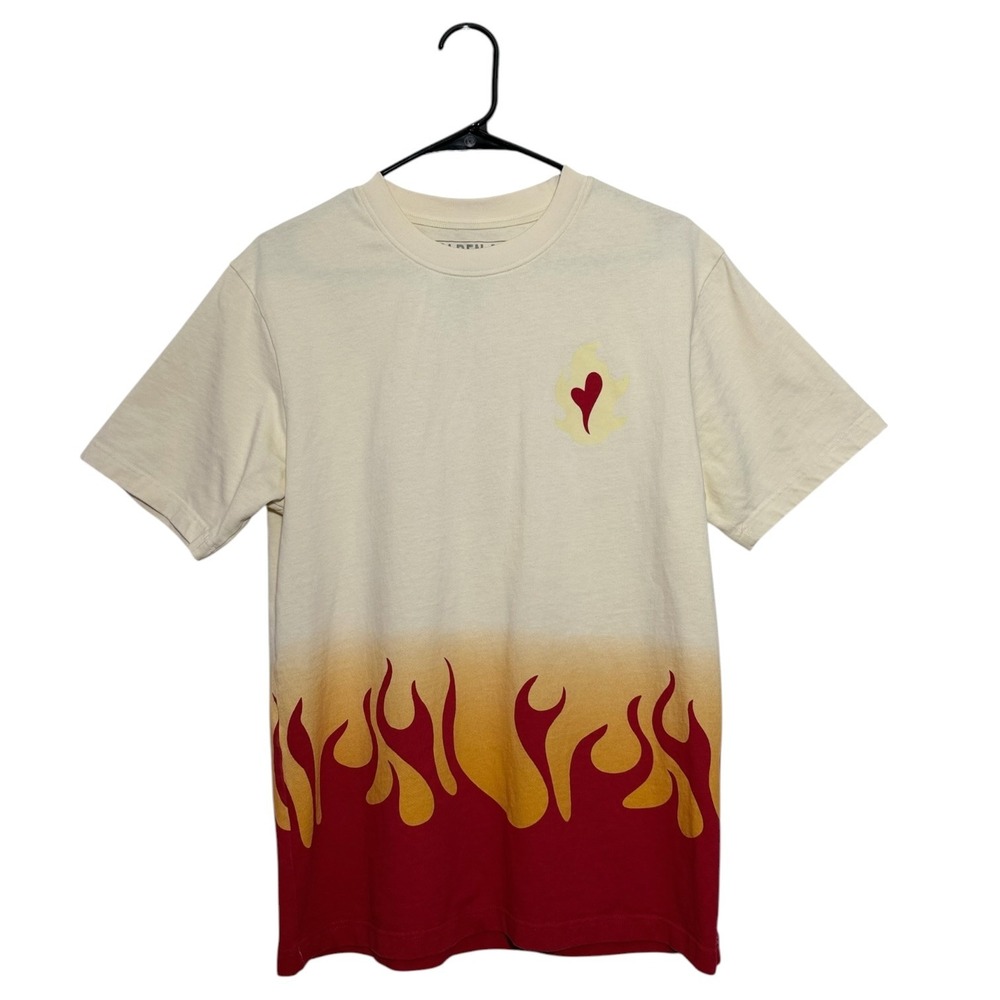 Golden Ant Set Your Heart Ablaze Rengoku Flame T-Shirt Demon Slayer Unisex Small
